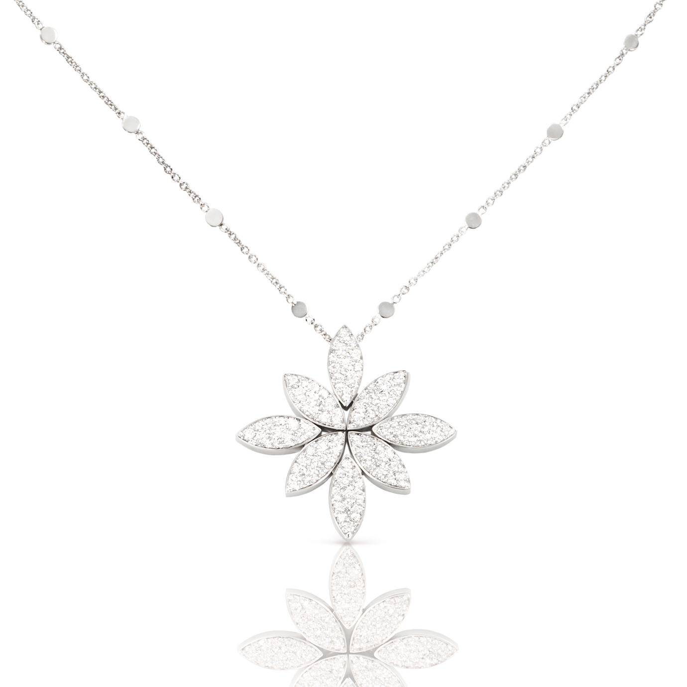 GHIRLANDA LUCE DI LOTO NECKLACE