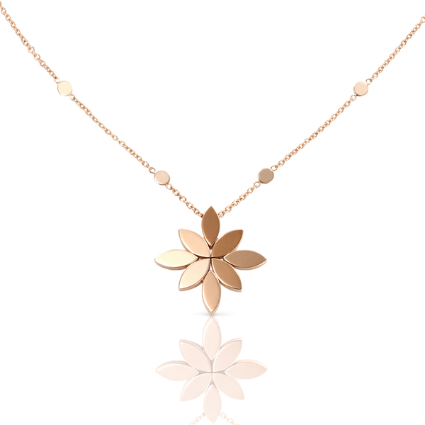 Necklace in 18k Rose Gold.