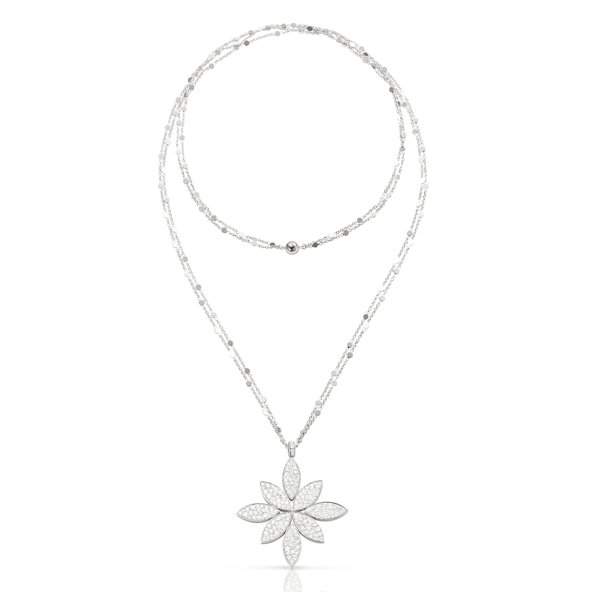 GHIRLANDA LUCE DI LOTO NECKLACE