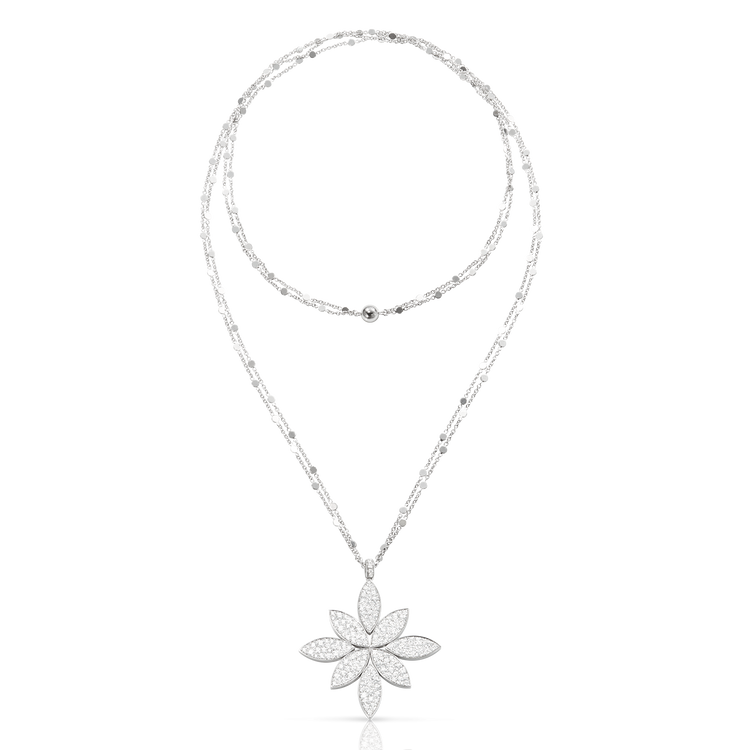 GHIRLANDA LUCE DI LOTO NECKLACE