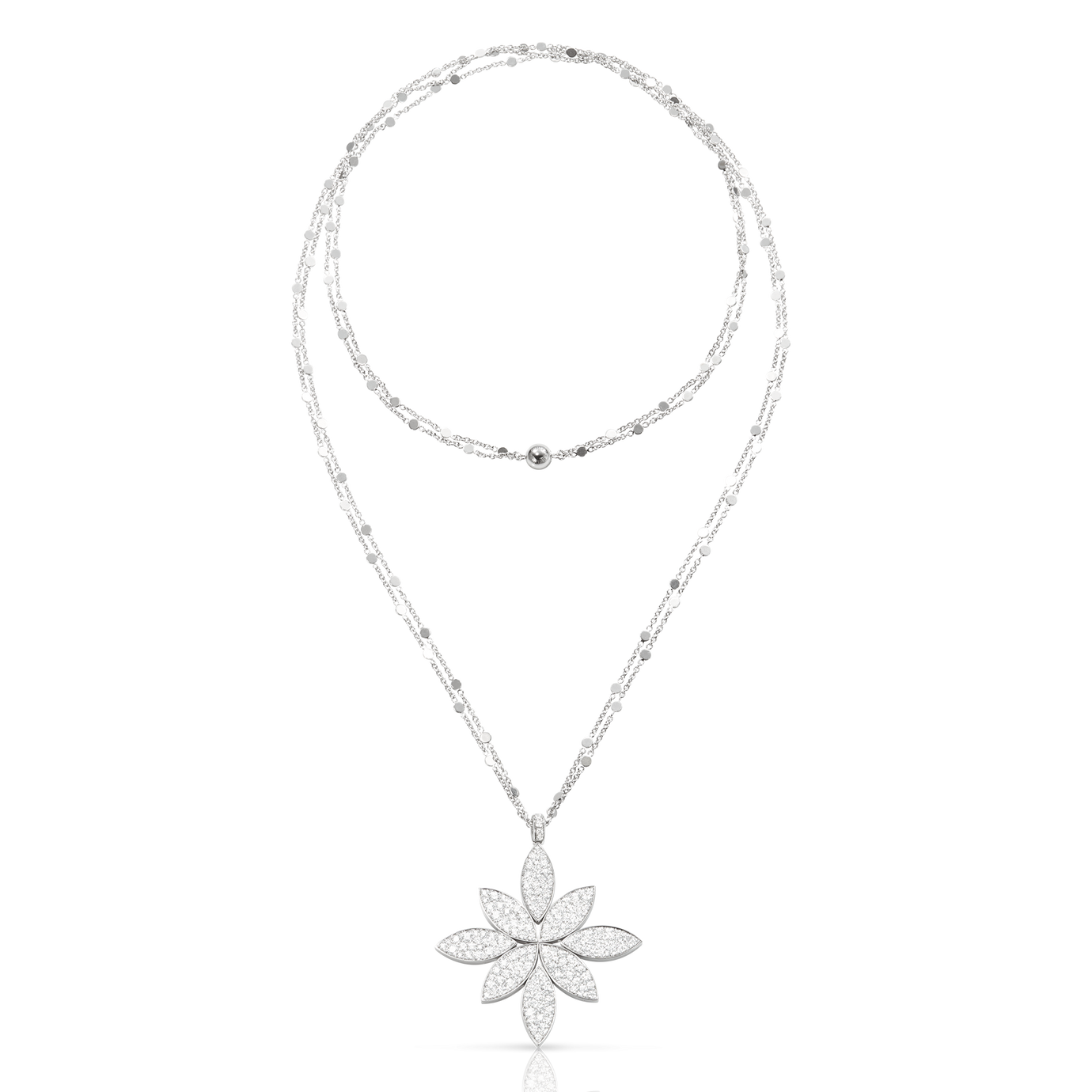 GHIRLANDA LUCE DI LOTO NECKLACE
