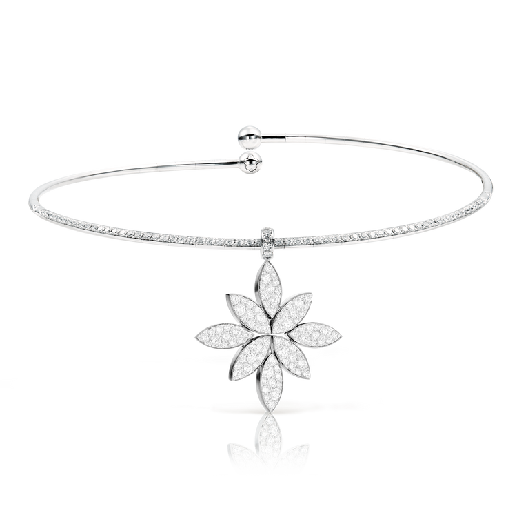 GHIRLANDA LUCE DI LOTO CHOKER