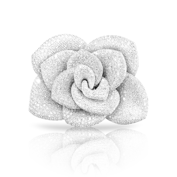 ROSINA BROOCH & BLACK VELVET