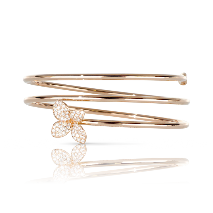 Choker in 18k Rose Gold with Diamonds.