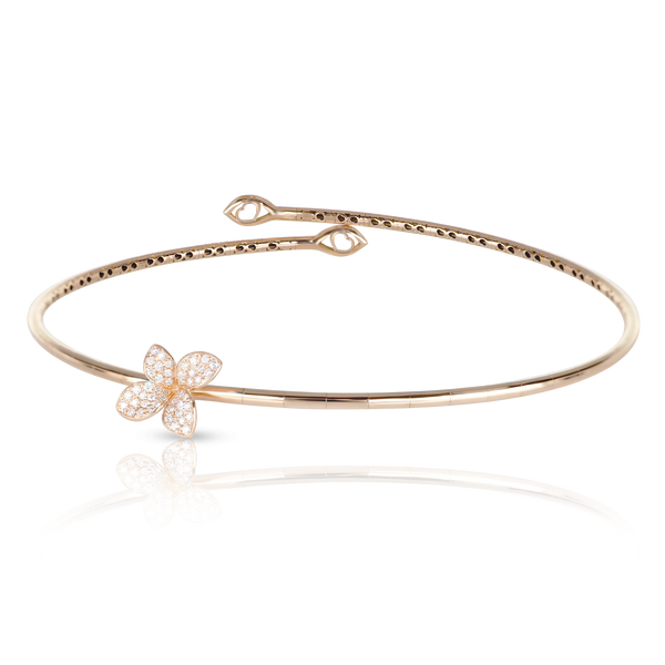 Choker in 18k Rose Gold with Diamonds.