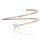 Choker in 18k Rose Gold with Diamonds.