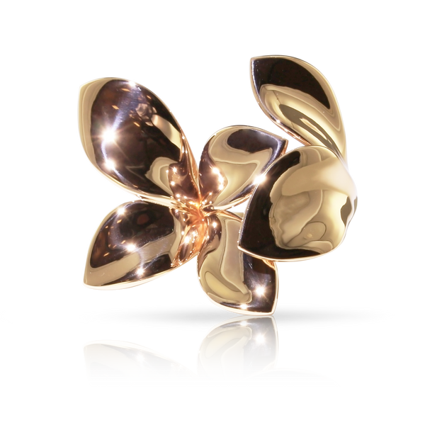 Five Leaves Ring in 18k Rose Gold.