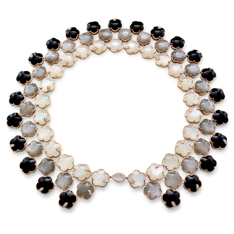 PETIT JOLI BOUQUET LUNAIRE COLLIER